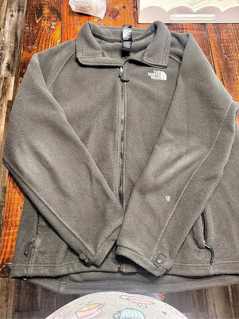 The North Face Men's Black Fleece Jacket Size XL